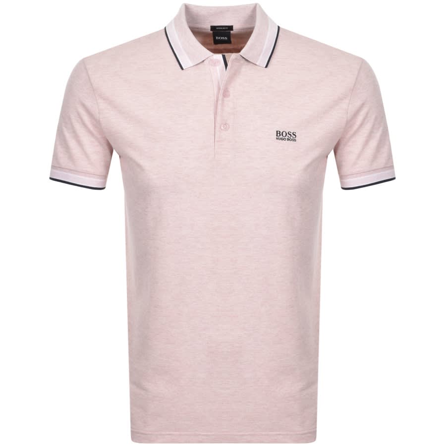 Alternative Image for ProductBOSS Paddy Polo T Shirt Pink1